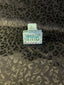 Bedazzled Howdy Teal Claw Clip