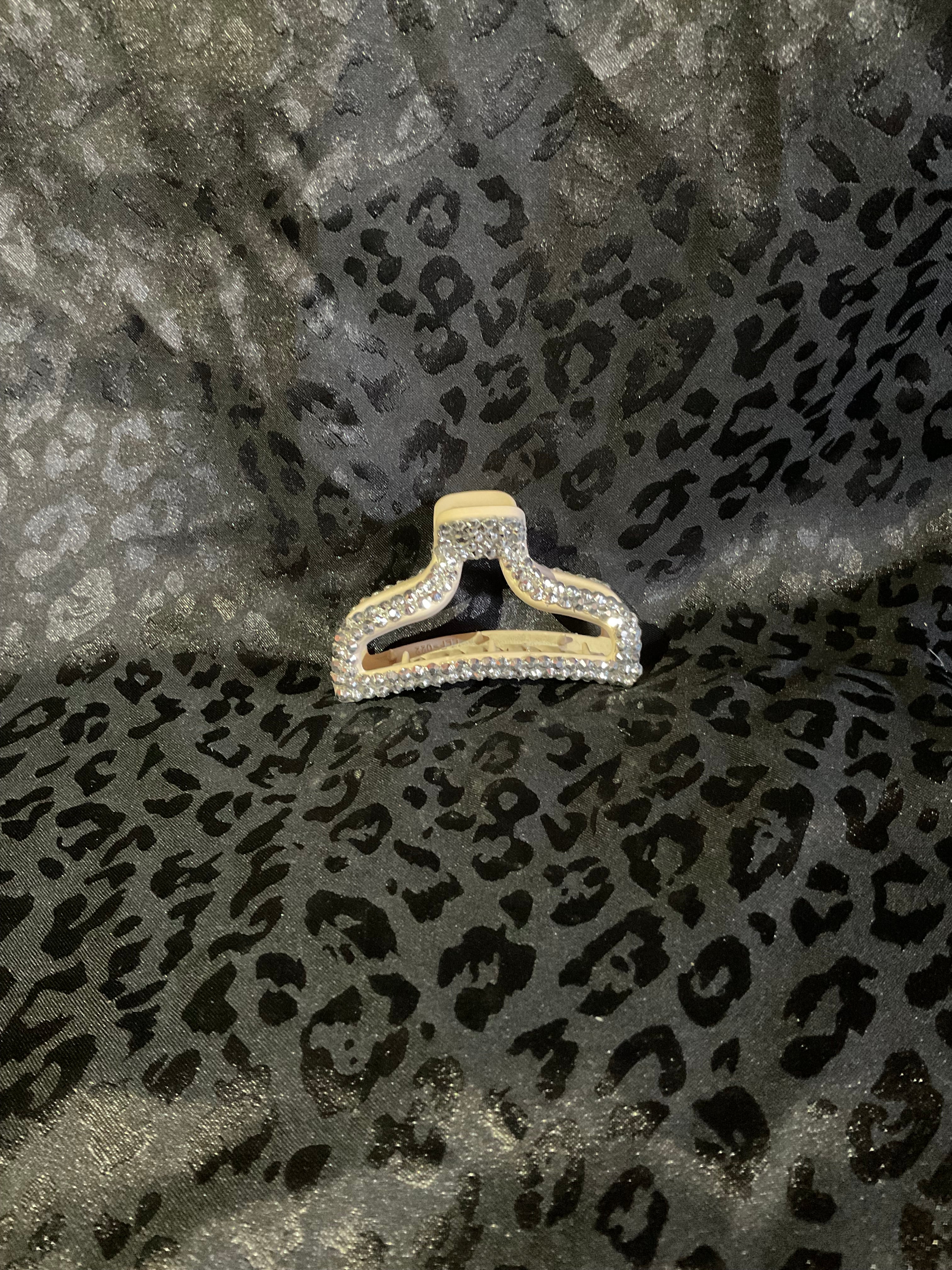 Small Jeweled Clip