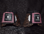 Cheetah & Pink Bedazzled Bell Boots