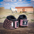 Cheetah & Pink Bedazzled Bell Boots